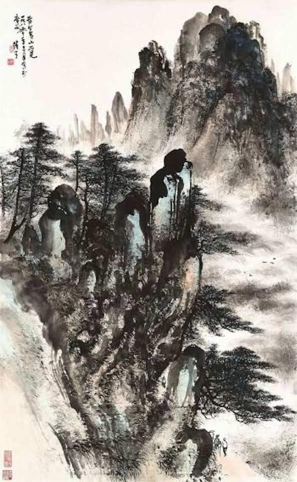 Mount Huang by Li Xiongcai