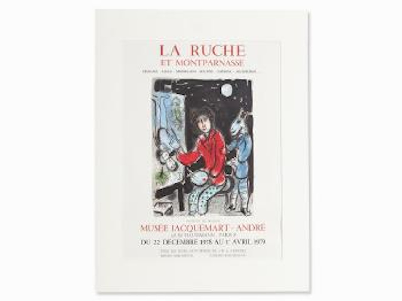 La Ruche Et Montparnasse by Marc Chagall