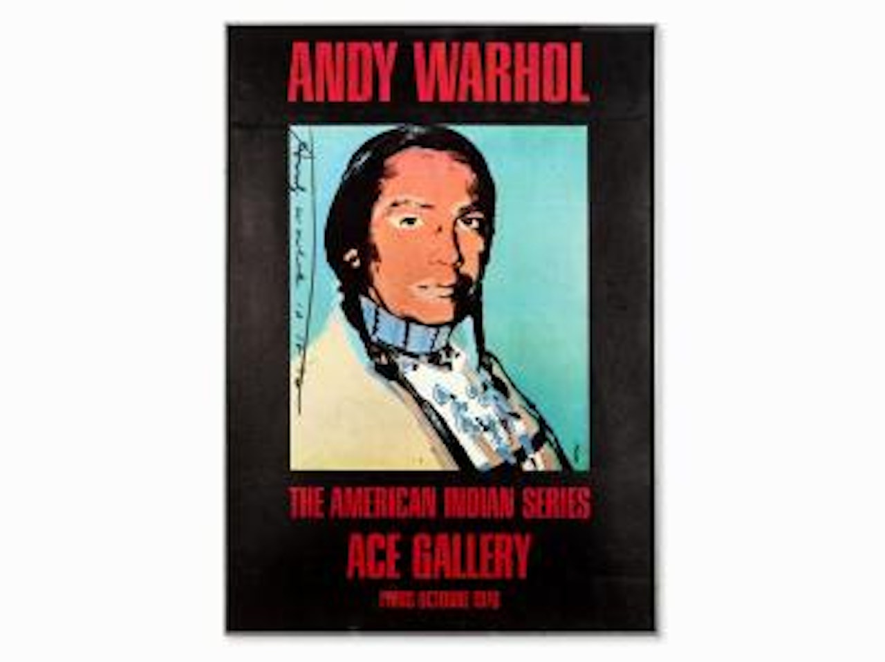 American Indian by Andy Warhol