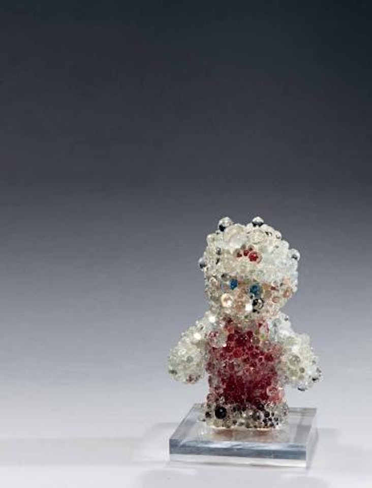 Pixcell Toy Fire Mario#2; 棱鏡玩具 馬利歐#2 by Kohei Nawa
