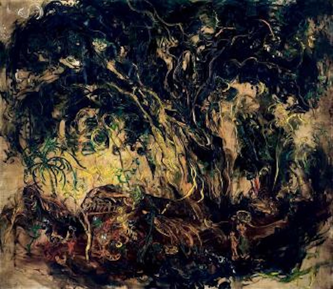 Market Under the Banyan Tree by Affandi