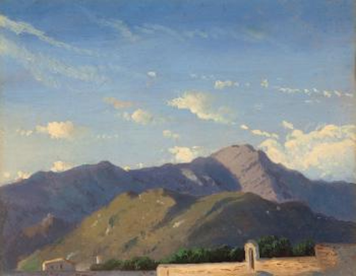 Veduta della montagna di Castellammare di Stabia by Simon Denis
