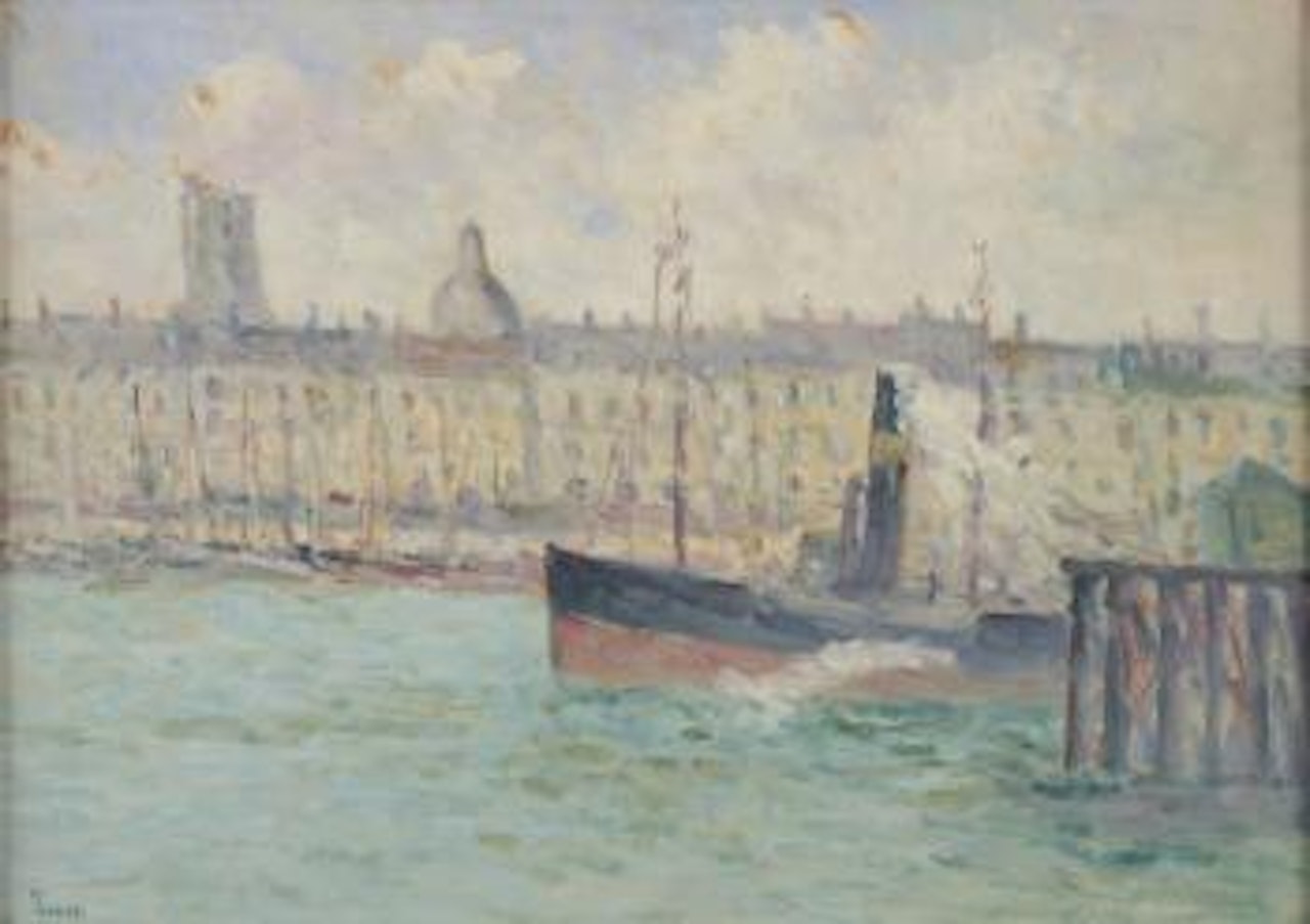 Le port de Dieppe by Maximilien Luce