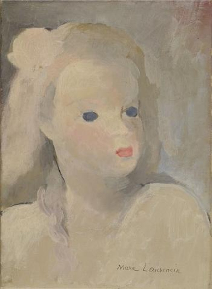 Jeune Fille à la Fleur by Marie Laurencin