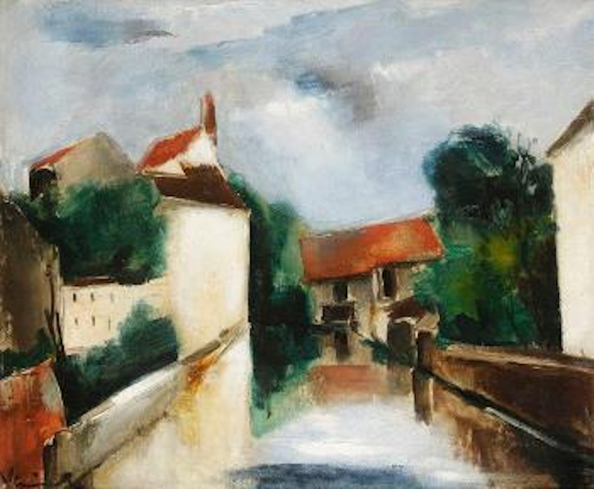 Village by Maurice de Vlaminck