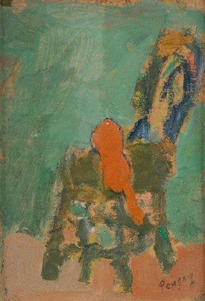 Chaise au violon by Jean Pougny