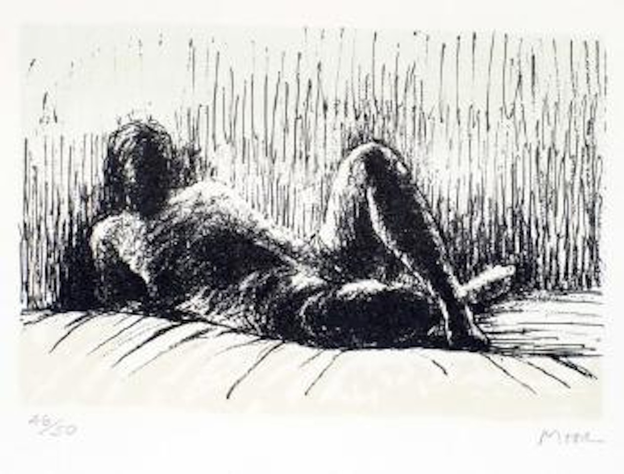 Reclining Figure by Henry Moore