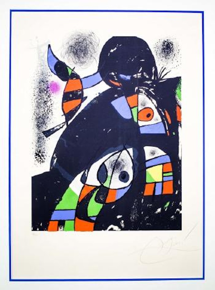 San Lazzaro et Ses Amis by Joan Miró