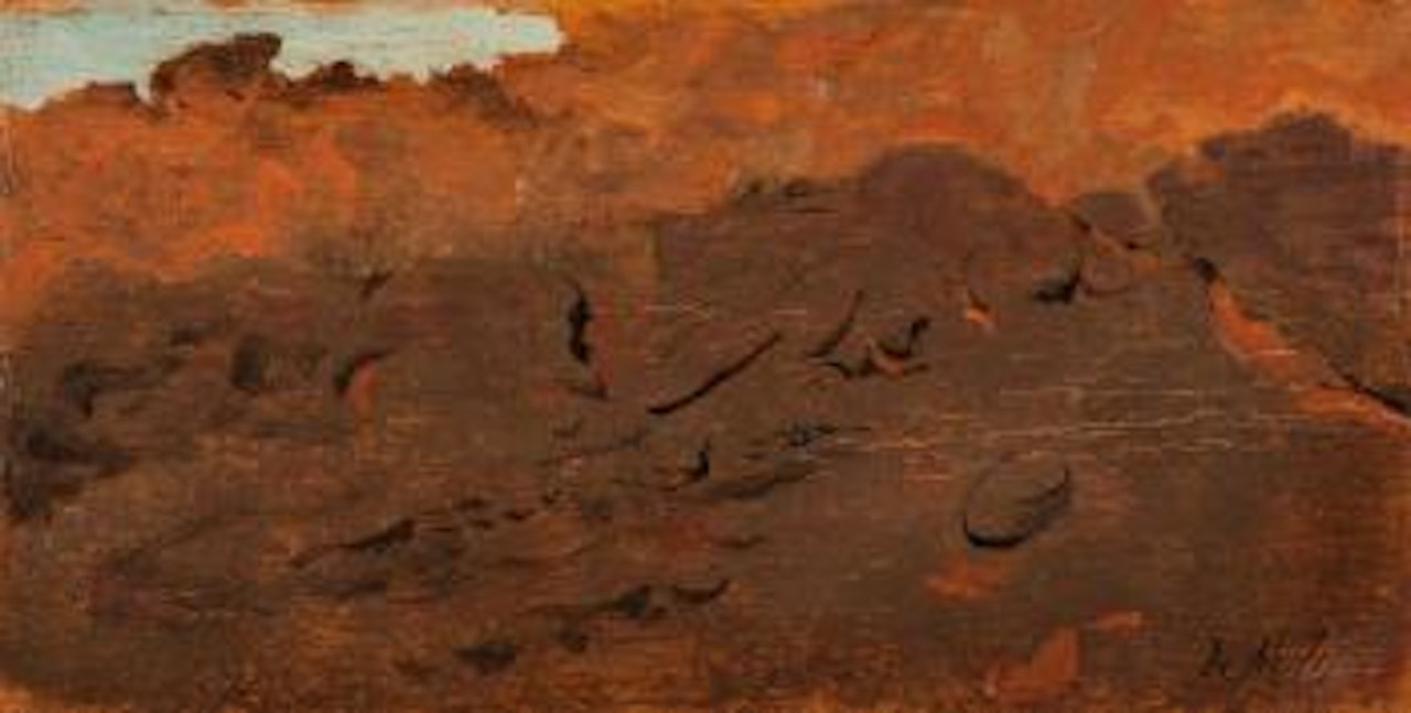Lava del Vesuvio by Giuseppe de Nittis