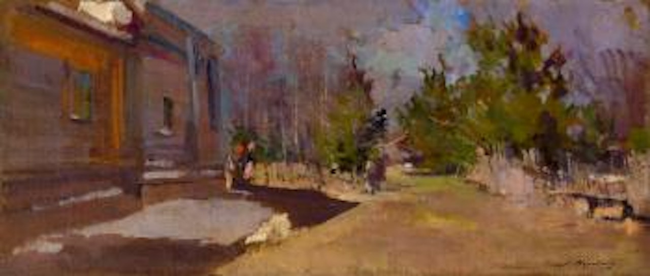 View of Okhotino by Konstantin Alekseevich Korovin