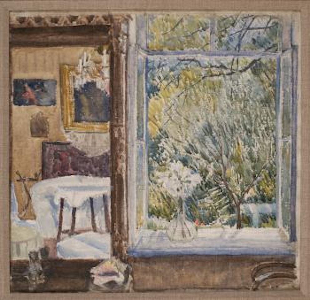 Une journée de mai by Mikhail Larionov