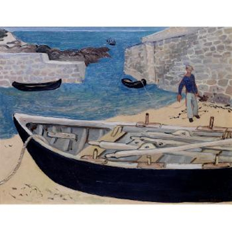 The Currach by Gerard Dillon