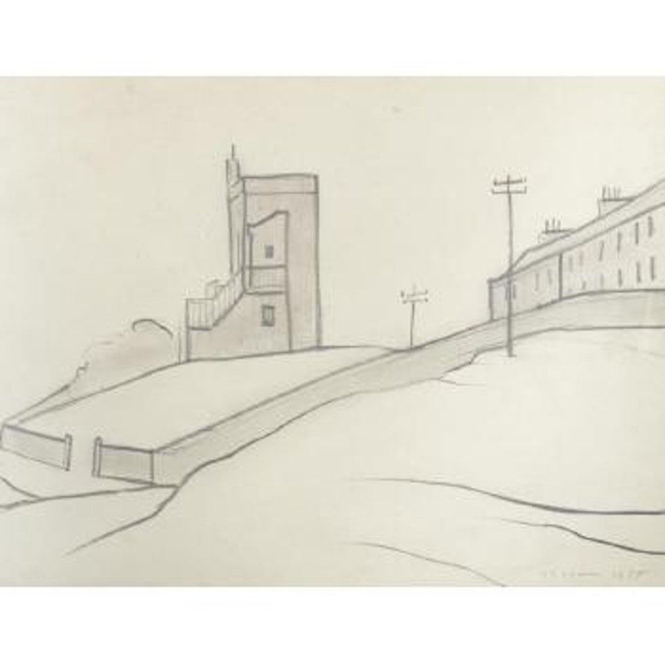 House on a Hillside by Laurence Stephen Lowry