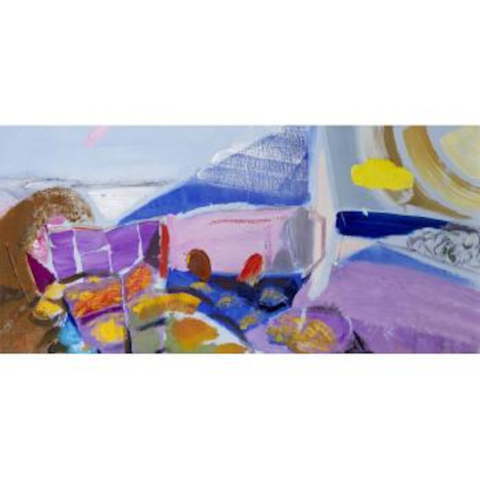 Yellow Cloud, South Shore by Ivon Hitchens