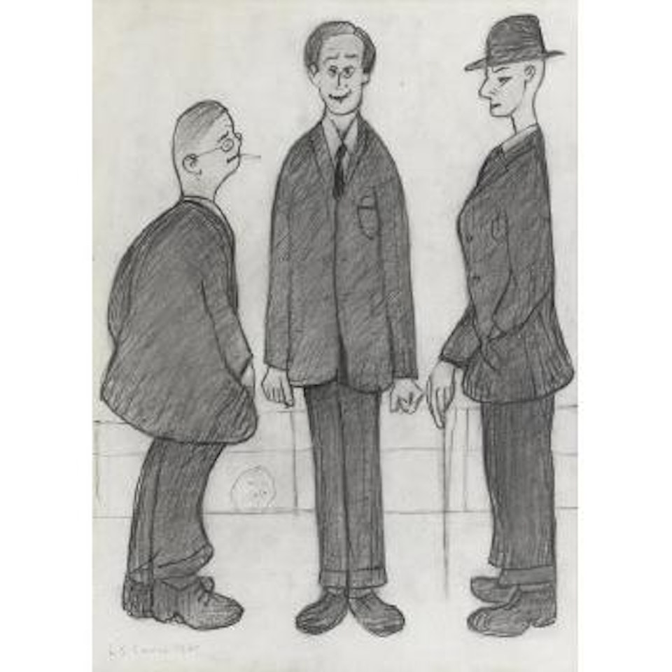 At the Seaside by Laurence Stephen Lowry