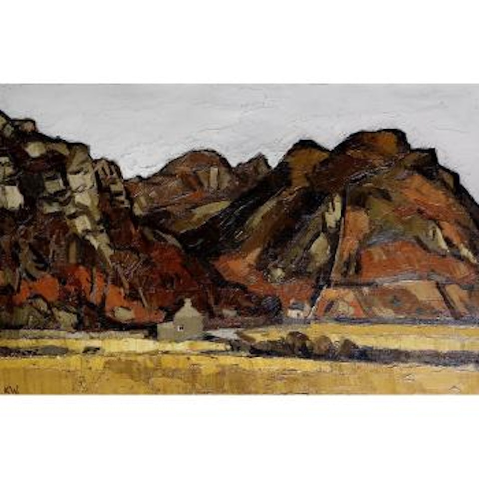 The Maentwrog Valley, Snowdonia by Kyffin Williams