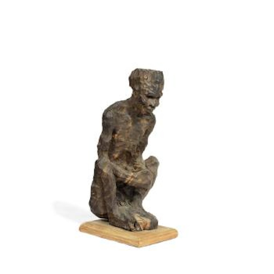 Squatting Figure by Ben Enwonwu
