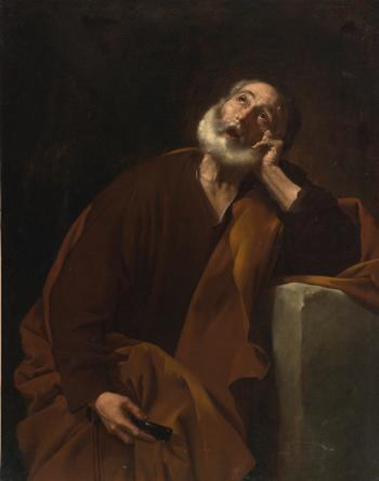 The Penitent Saint Peter by Jusepe de Ribera