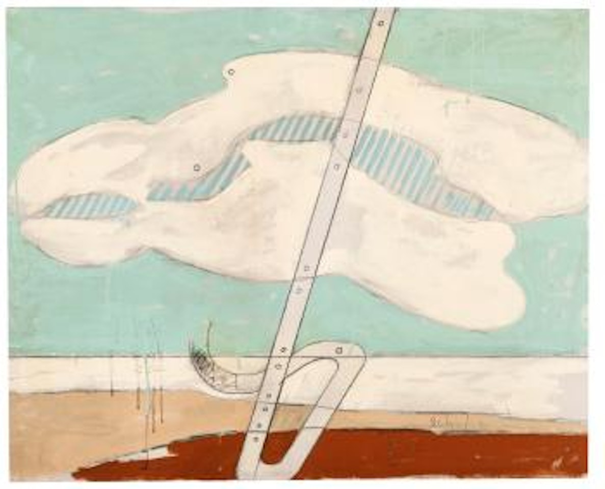 Paesaggio Anemico by Mario Schifano