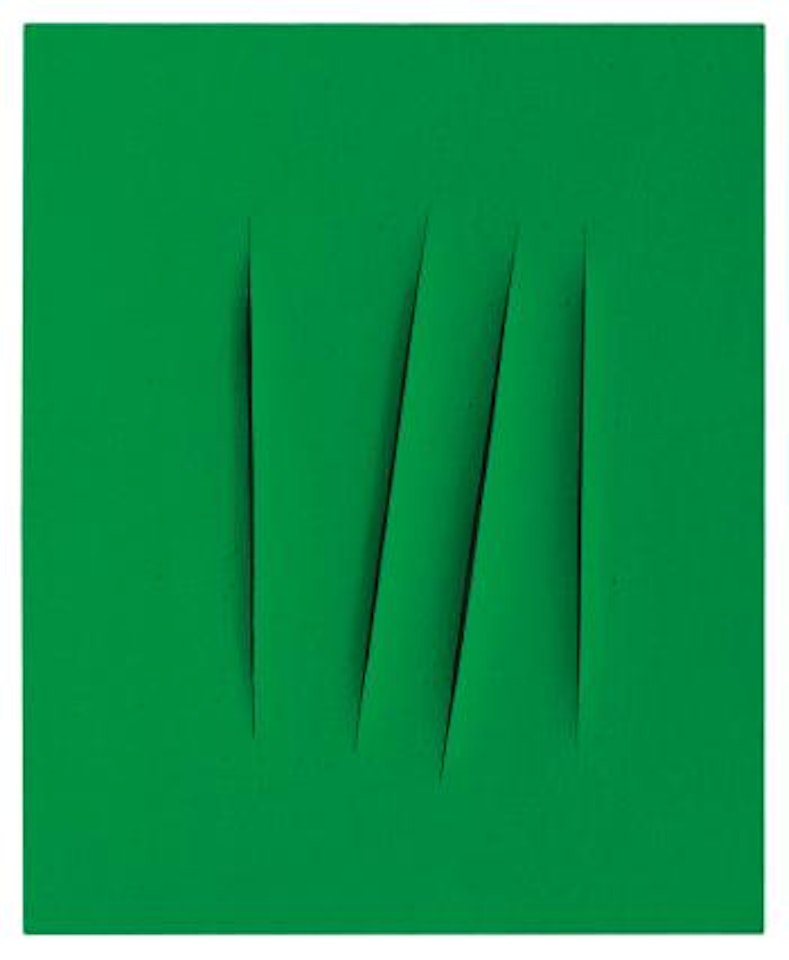 Concetto Spaziale, Attese by Lucio Fontana