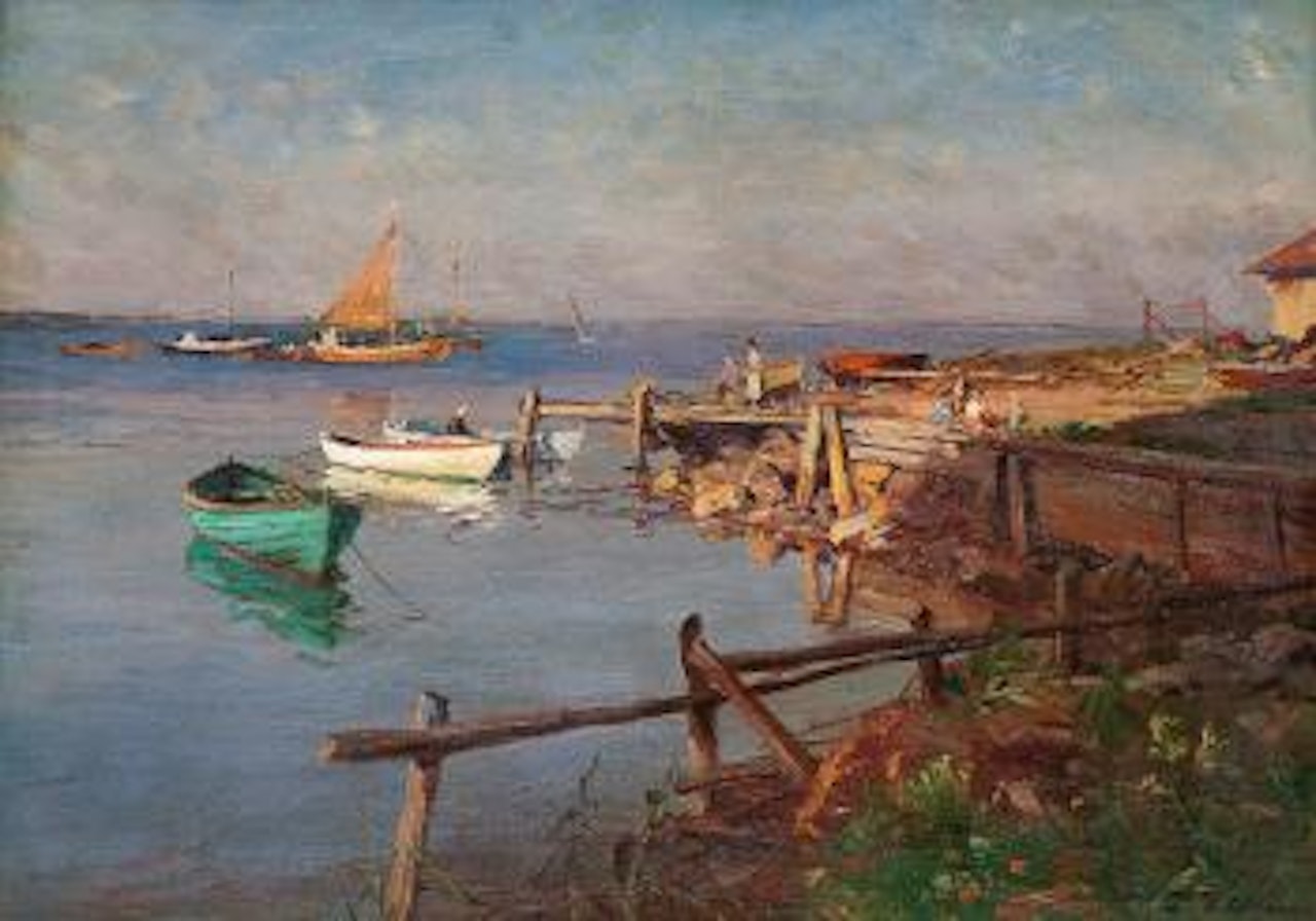 Småbåthavn by Even Ulving