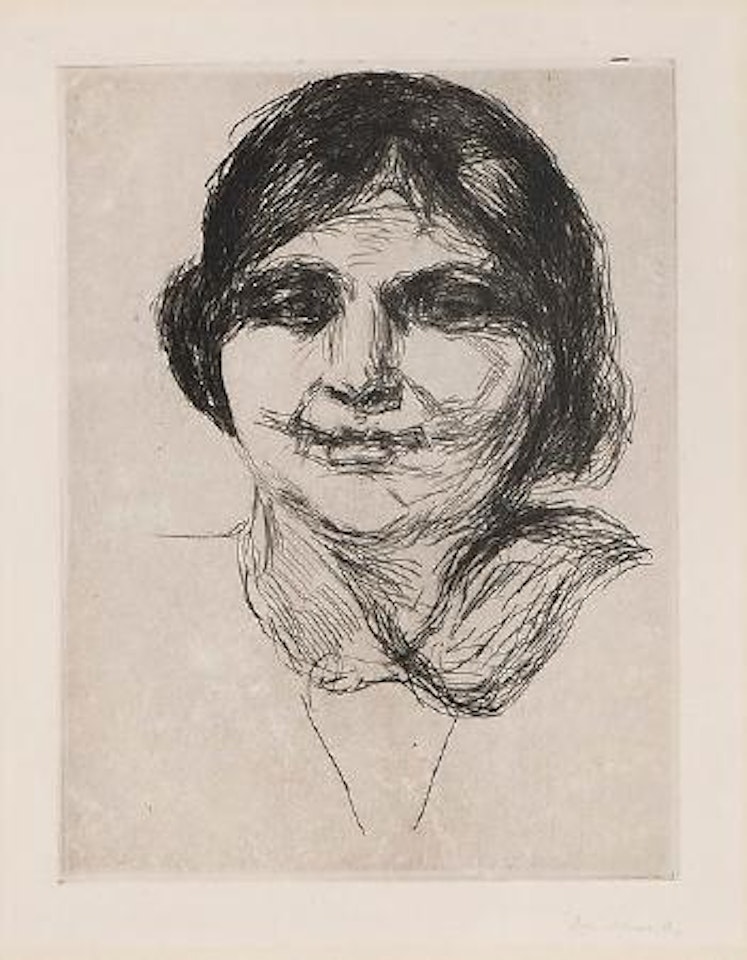 Celline uten hatt by Edvard Munch