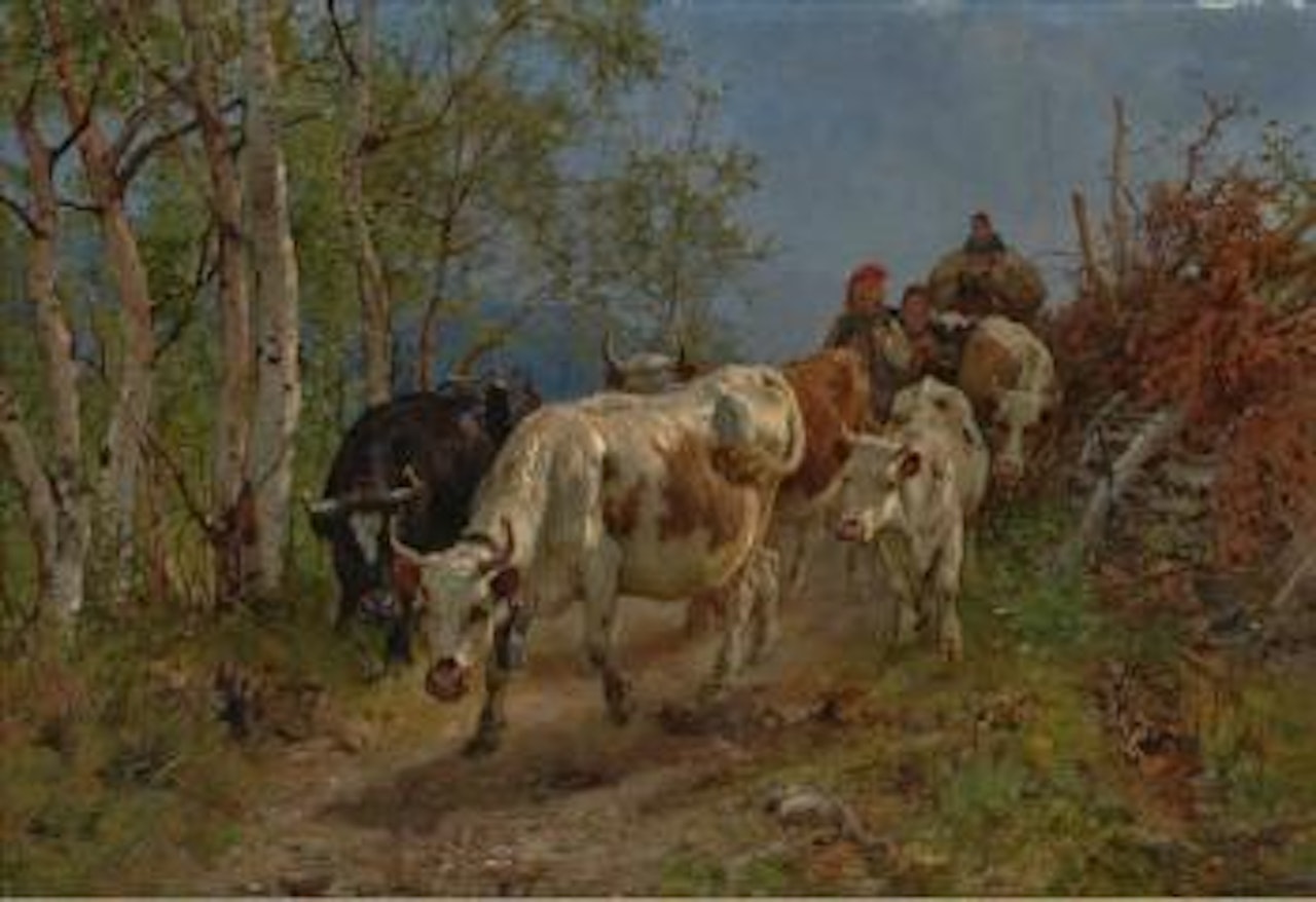 Buskapen følges by Anders Monsen Askevold