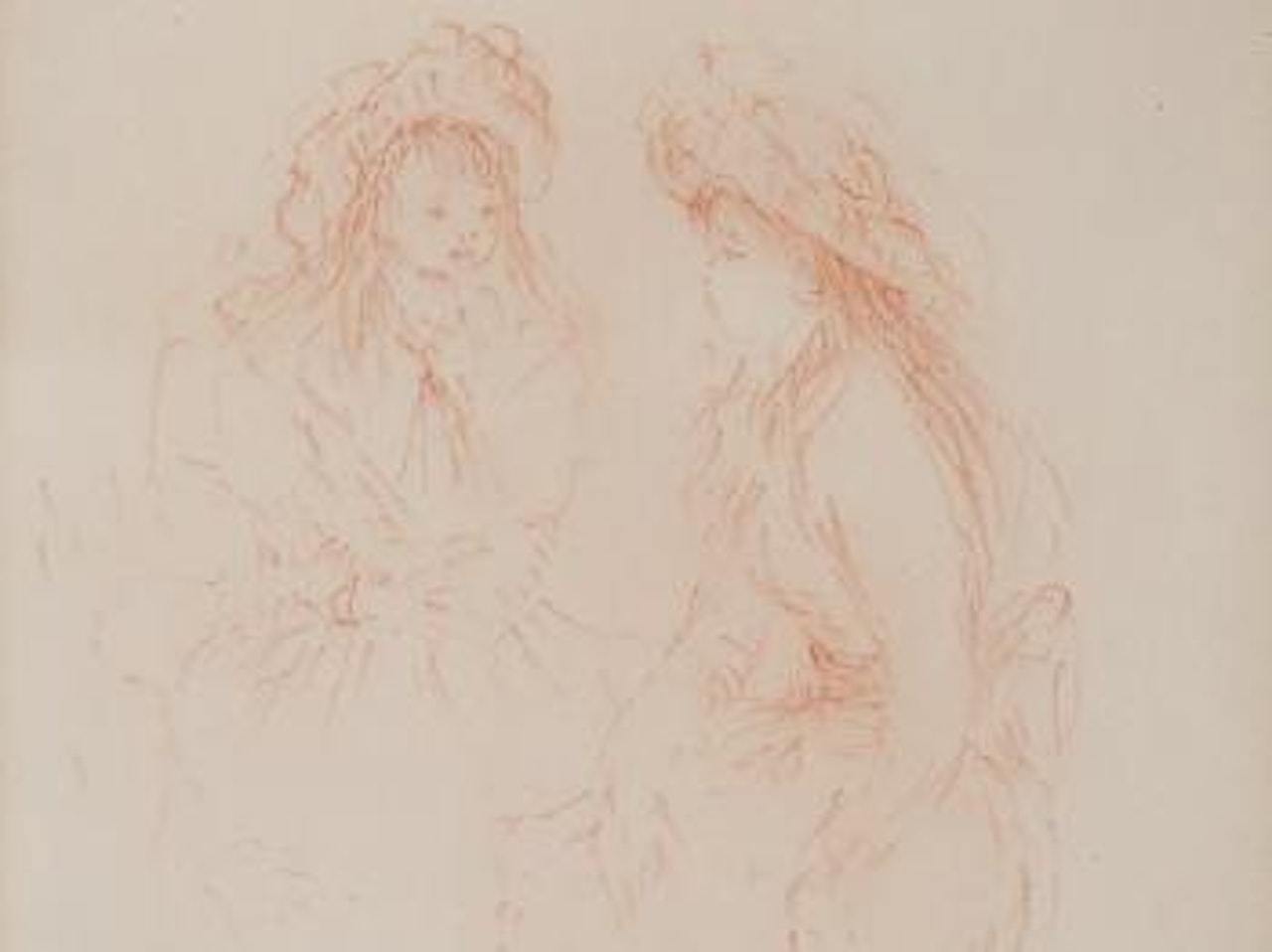 Deux Jeunes Filles by Pierre-Auguste Renoir