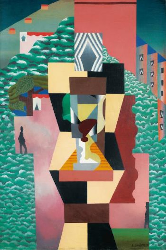 Le Mont Agel by Leopold Survage