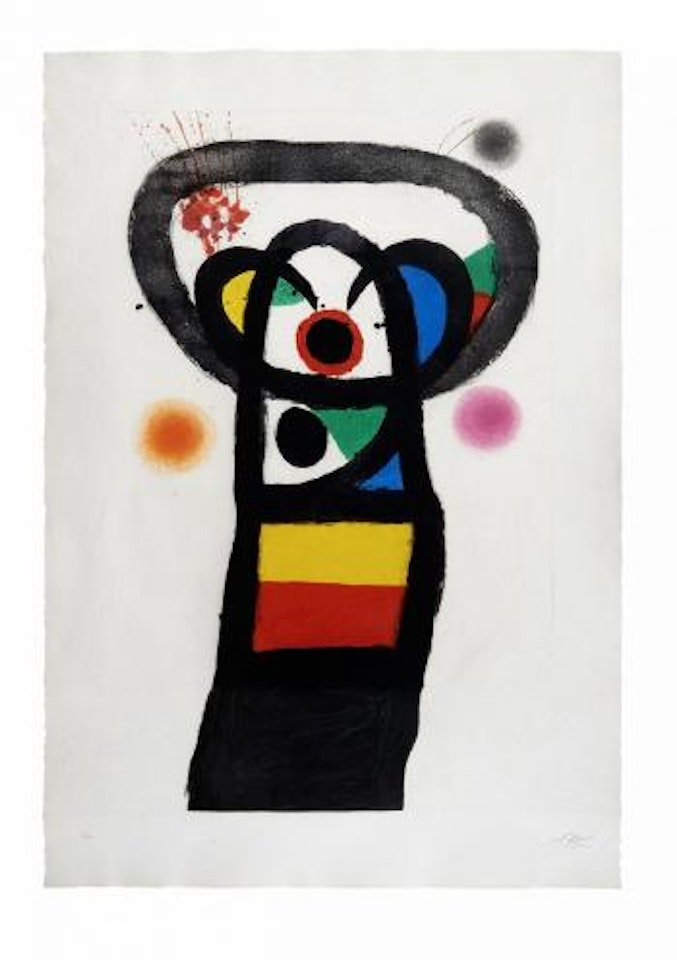 Le poète assassiné by Joan Miró