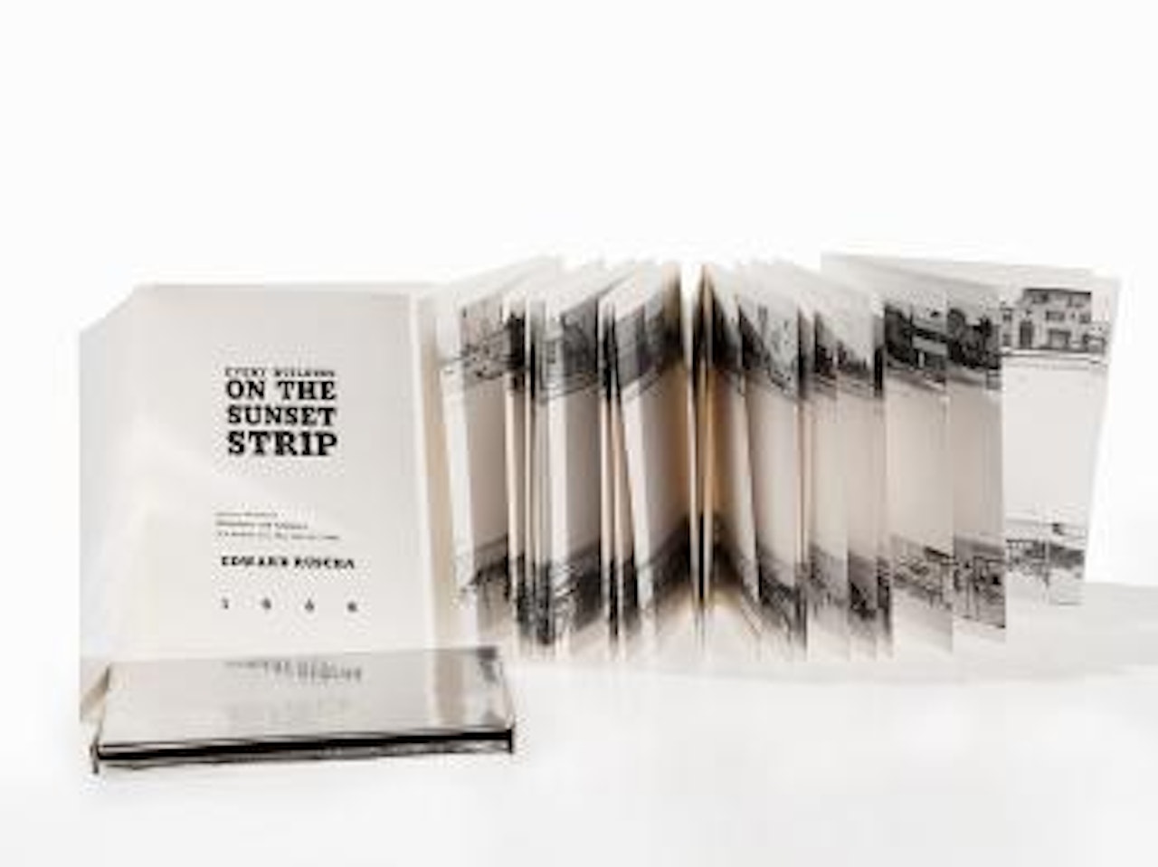 Leporello, Sunset Strip Buildings by Ed Ruscha