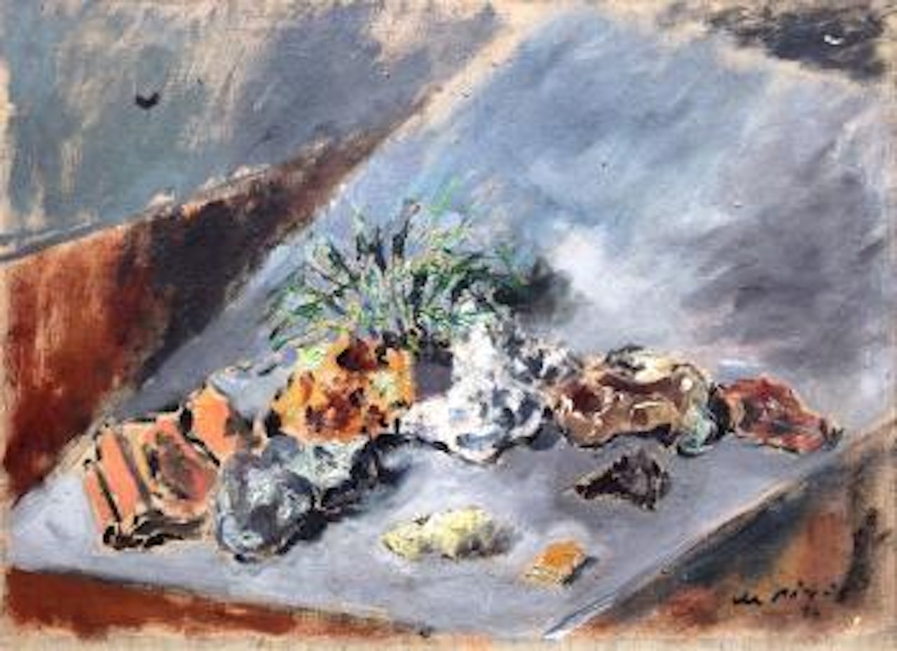 Natura morta con funghi by Filippo de Pisis