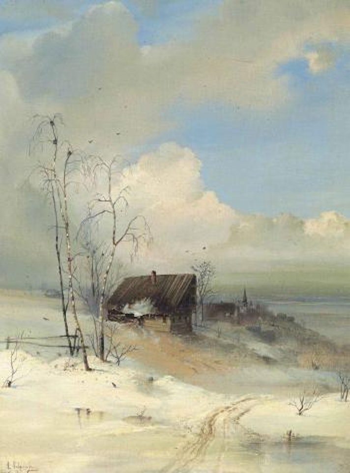 The Arrival of Spring by Aleksei Kondratievitch Savrasov