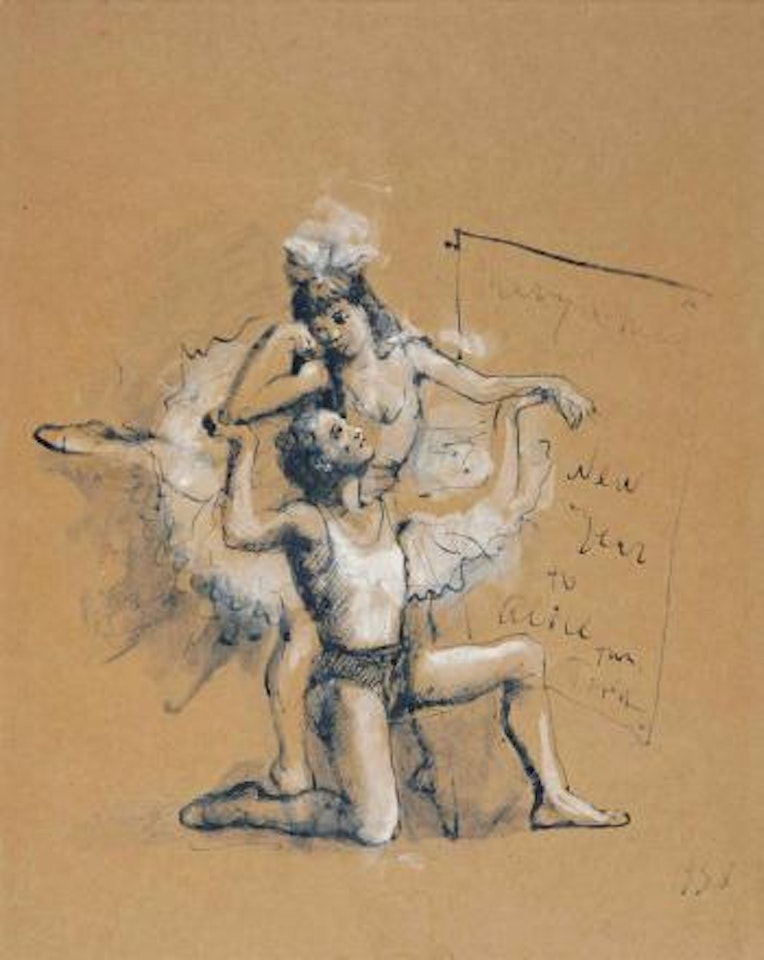 Pas de deux by Pavel Tchelitchew