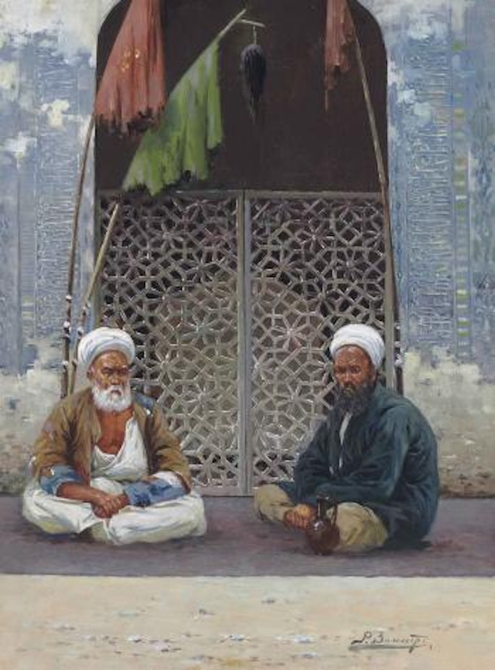Mosque in Turkestan by Richard Karlovich Zommer