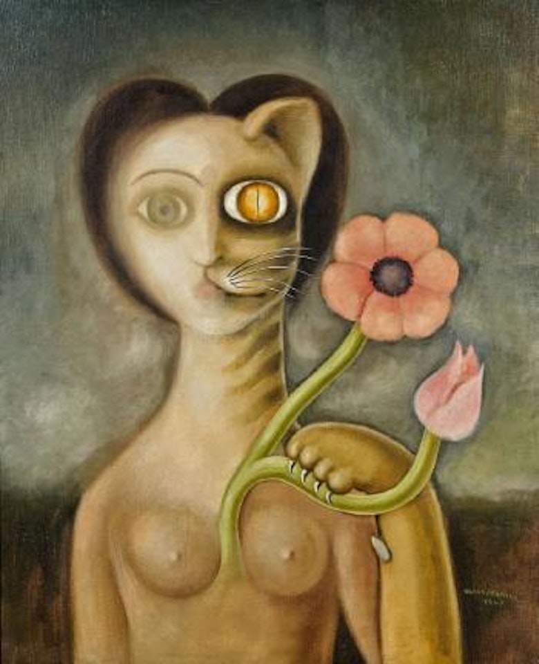 Femme en chatte by Victor Brauner