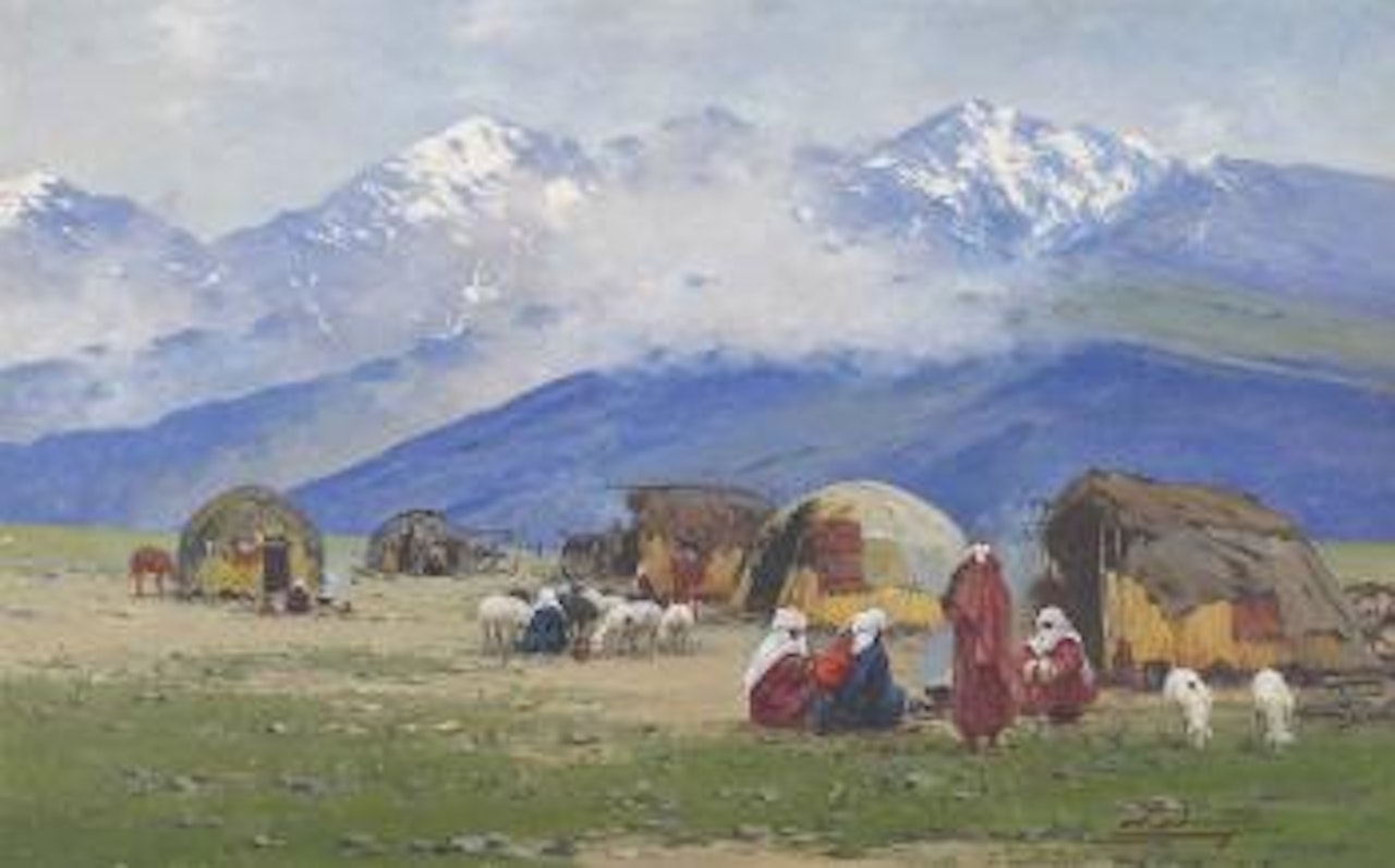 Kyrgyz, Turkestan by Richard Karlovich Zommer
