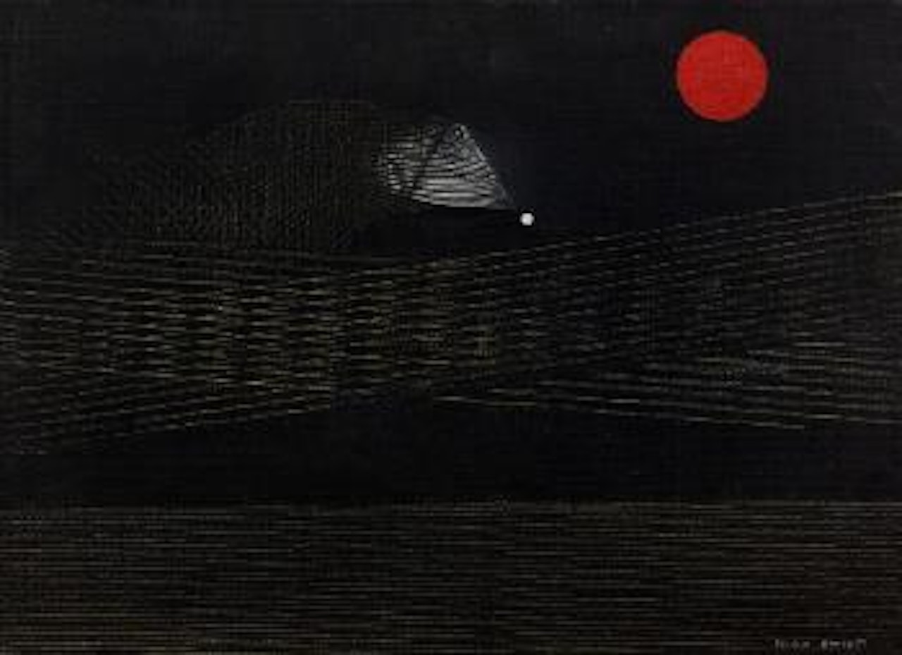 Soleil rouge by Max Ernst