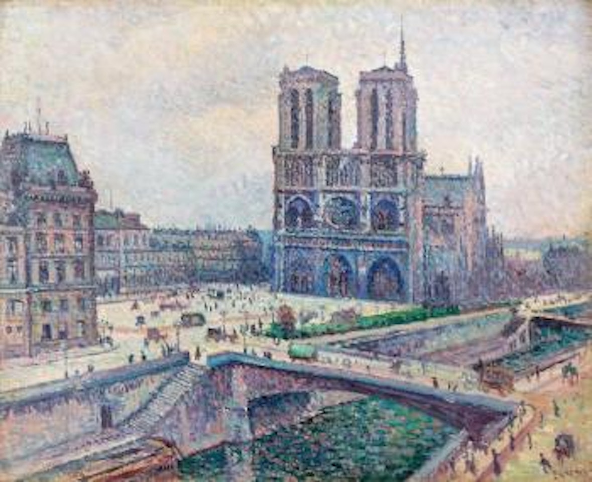 Notre Dame by Maximilien Luce