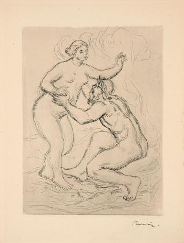 Le fleuve scamandre by Pierre-Auguste Renoir