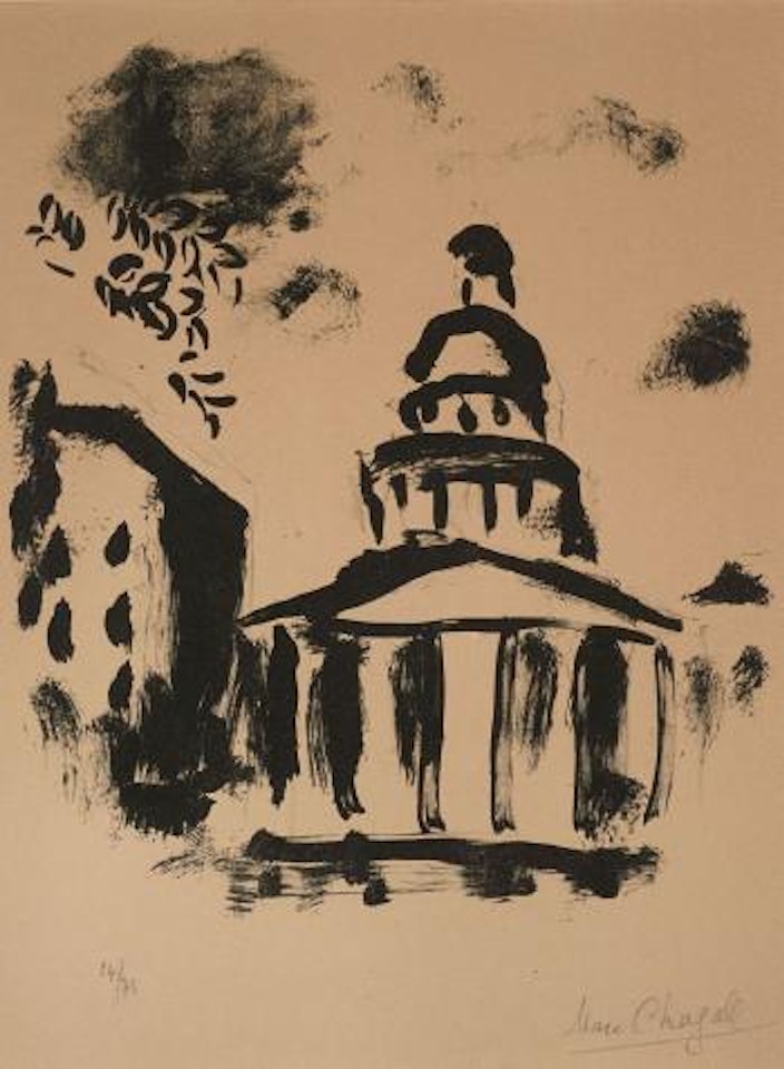 Le Panthéon by Marc Chagall
