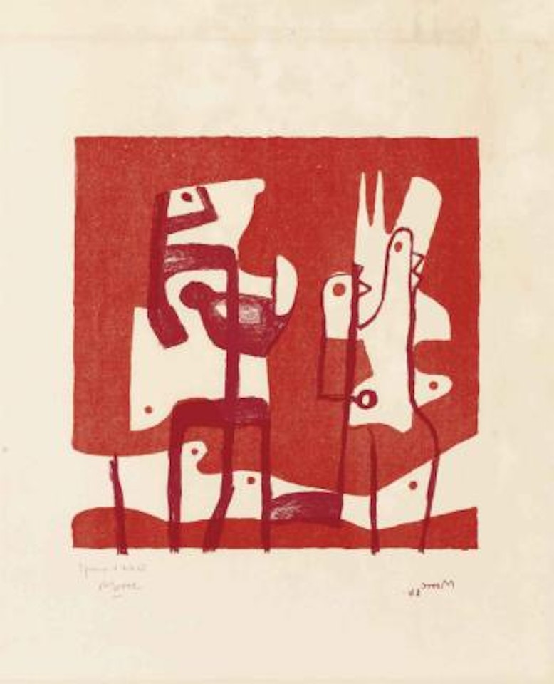 White Forms (Cramer 65) by Henry Moore