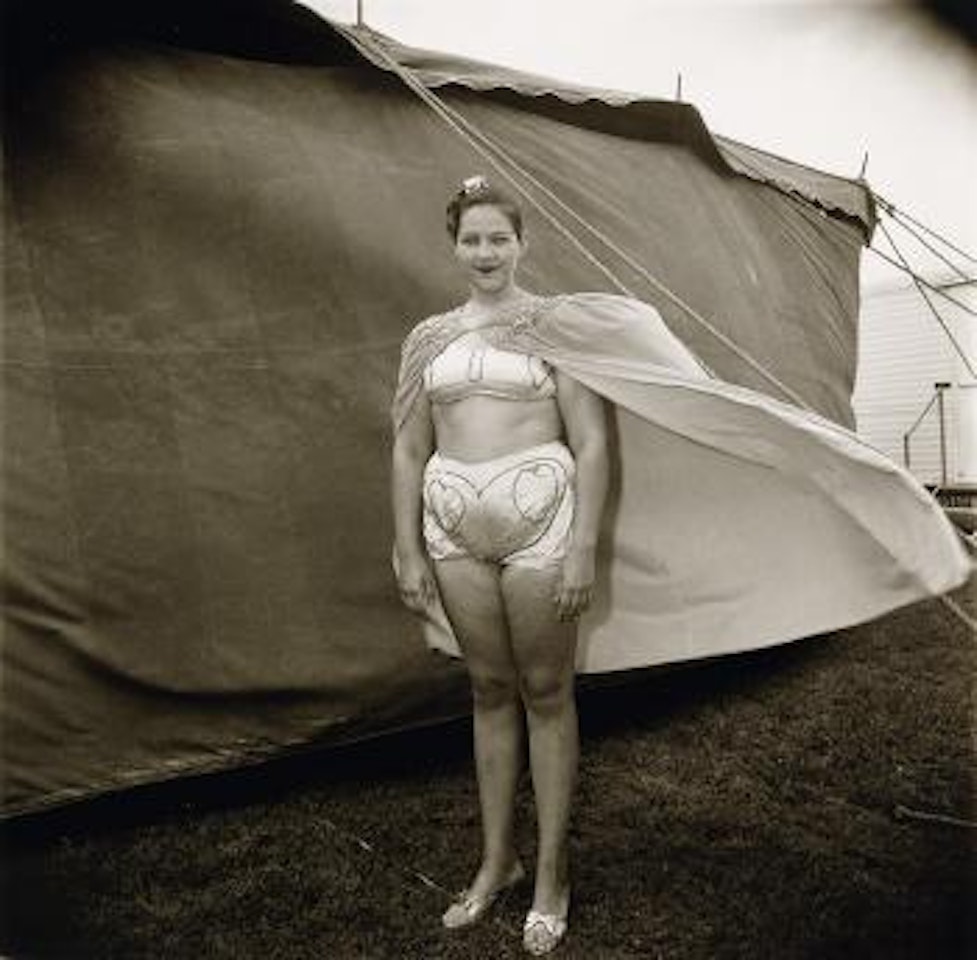 Girl in her circus costume, MD [Maryland] by Diane Arbus by Neil Selkirk