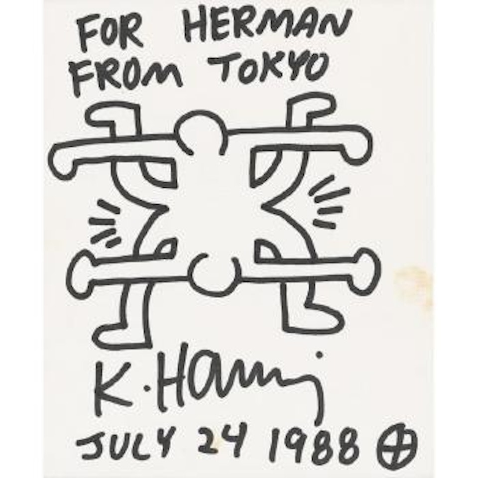 Untitled (Toyko Drawing) by Keith Haring