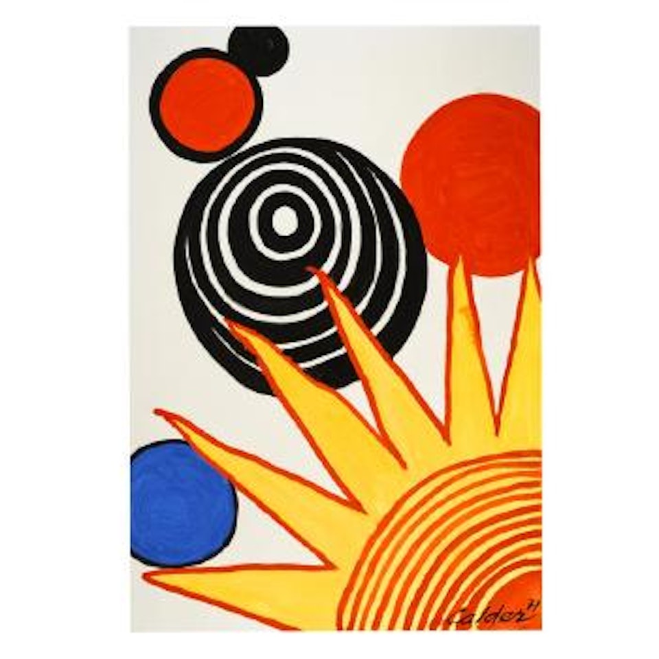 Quarter Sunrise by Alexander Calder