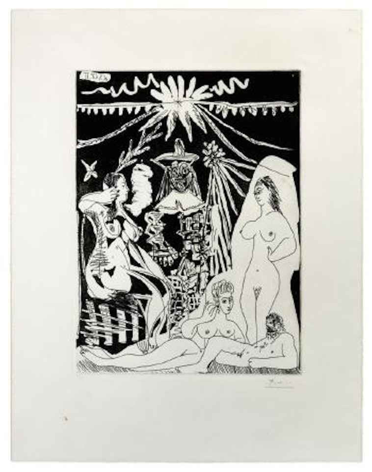 6 Avril 1968 II by Pablo Picasso