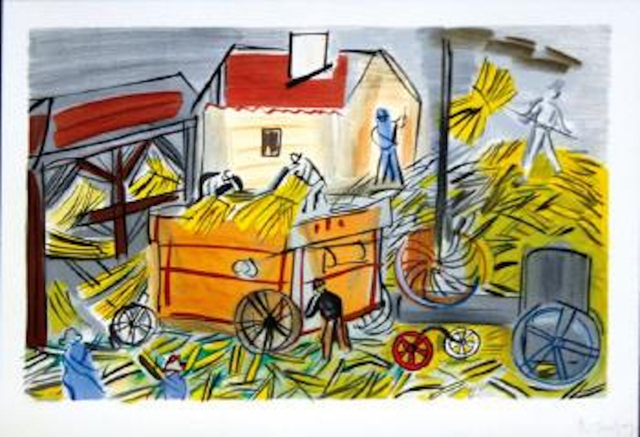 La moisson by Raoul Dufy