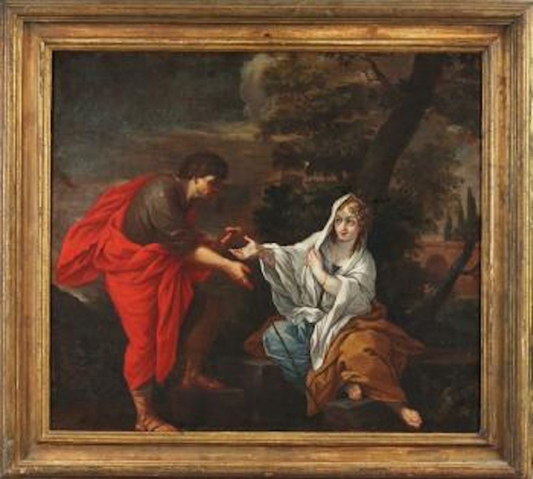 Giuda e Tamar by Roman School