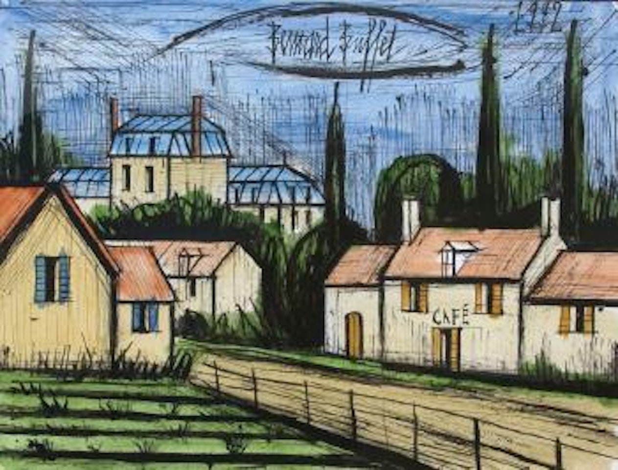 Les maisons by Bernard Buffet