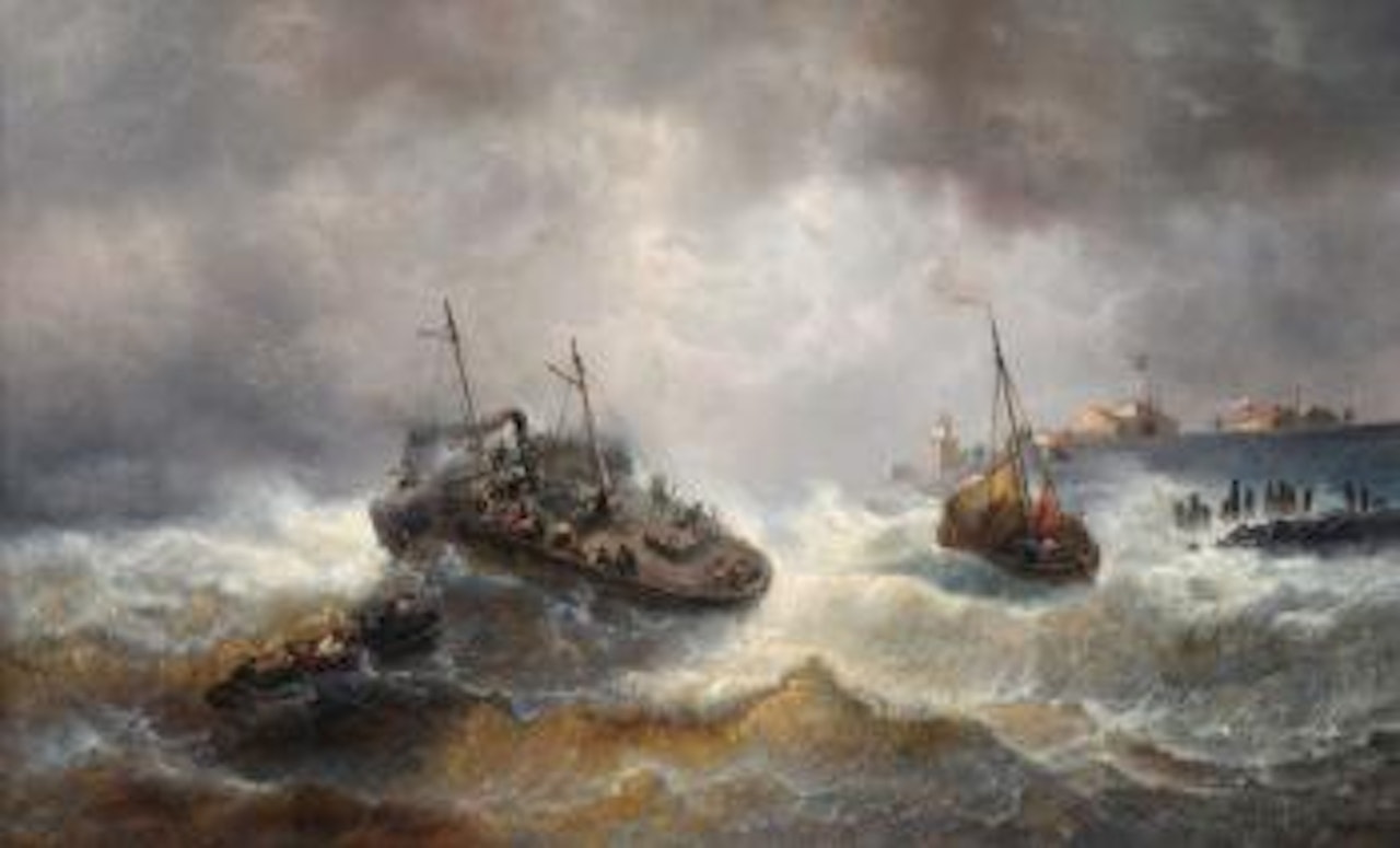 Shipwreck by François Etienne Musin